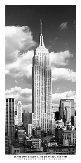 Empire State Building by Henri Silberman art print