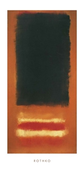 Untitled, 1950 - horizontal by Mark Rothko art print