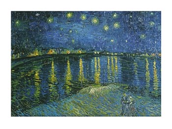 Starry Night over the Rhone, c.1888 by Vincent Van Gogh art print