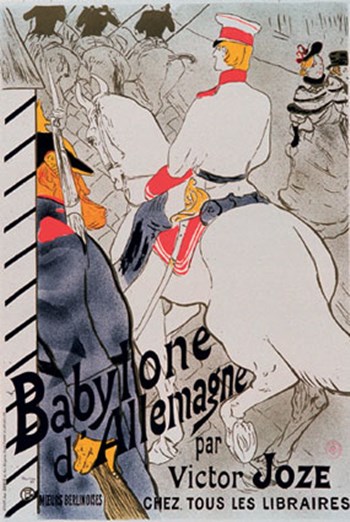 Babylone d&#39;Allemagne by Henri de Toulouse-Lautrec art print