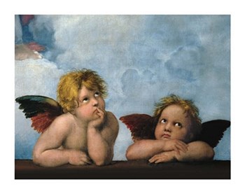 Little Angels art print