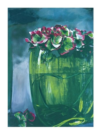 The Green Vase by Jenny Dreifuss art print