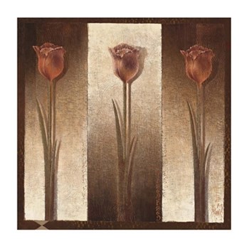 Three Tulips by Mira Latour art print