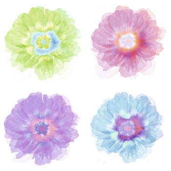 Quatre Fleurs by Robin art print