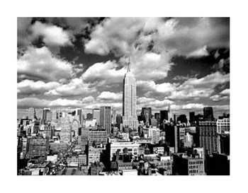 Sky Over Manhattan by Henri Silberman art print