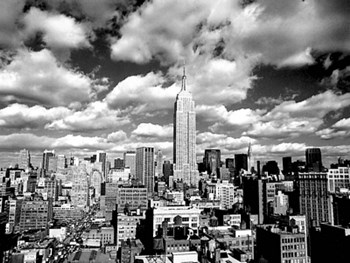 Sky Over Manhattan by Henri Silberman art print