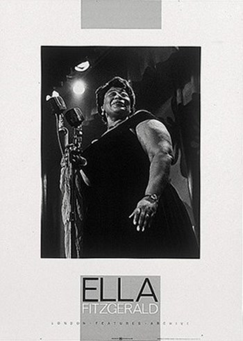 Ella Fitzgerald,  singer art print