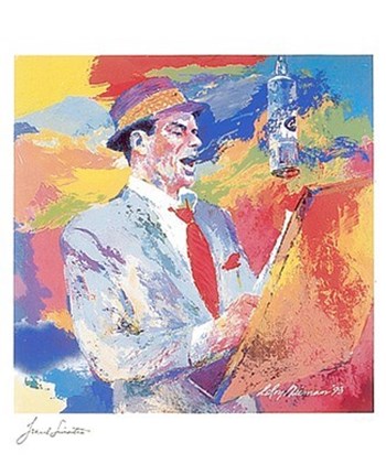 Frank Sinatra by LeRoy Neiman art print