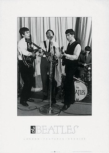 Beatles, jam session art print