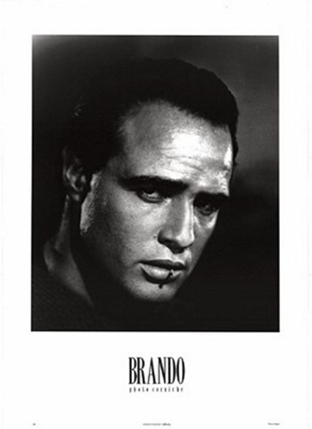 Marlon Brando, photo art print