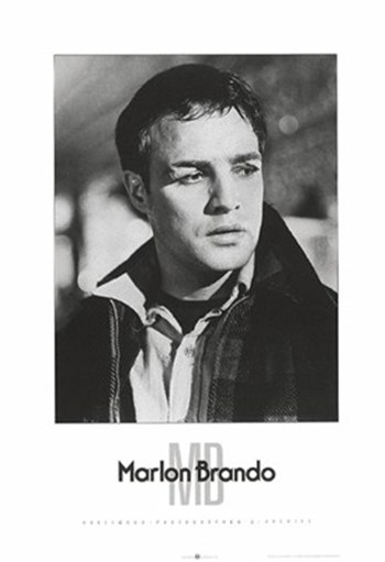 Marlon Brando, photo2 art print