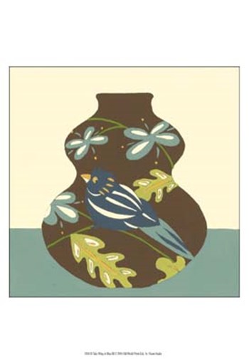 Take Wing in Blue III by Vision Studio art print