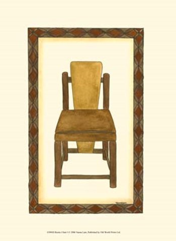 Rustic Chair I by Vanna Lam art print
