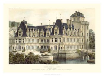 French Chateaux V by Victor Petit art print
