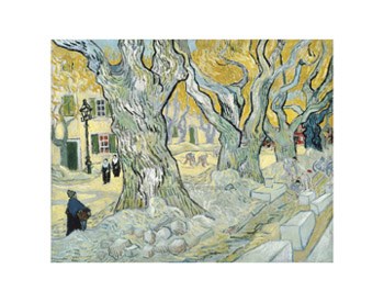 The Road Menders, c.1889 by Vincent Van Gogh art print
