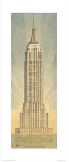 Empire State Building by Jim Holmes art print