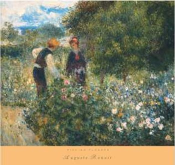 Picking Flowers by Pierre-Auguste Renoir art print