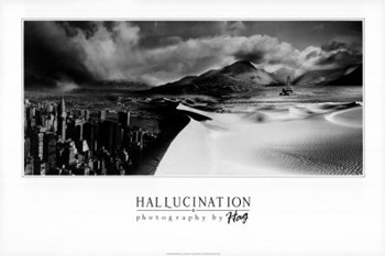 Hallucination II by Hag art print