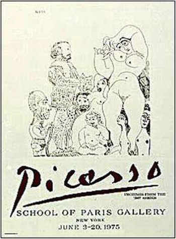 347 Series Etchings by Pablo Picasso art print