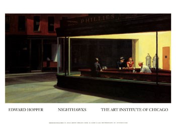 Nighthawks by Edward Hopper art print