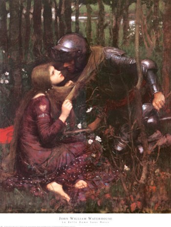 Belle Dame Sans Merci by John William Waterhouse art print