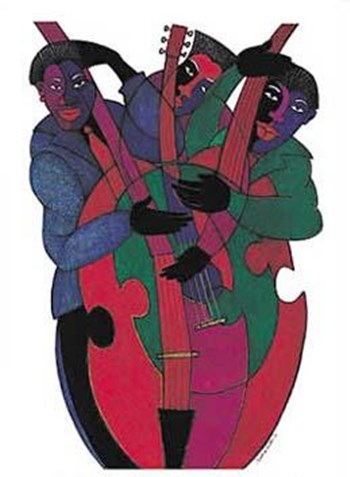 Jazz Strings by Charles Bibbs art print