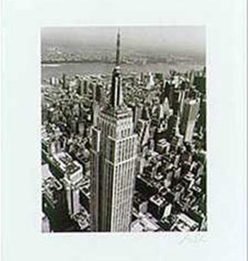 Empire State Building art print