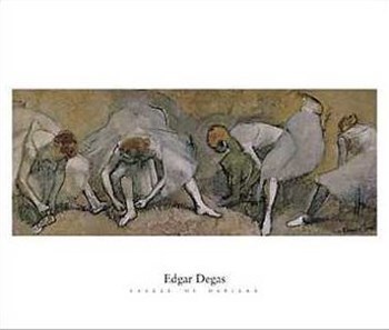 Frieze of Dancers by Edgar Degas art print