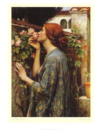 Soul of the Rose by John William Waterhouse art print