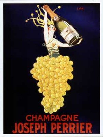 Champagne by Itall art print