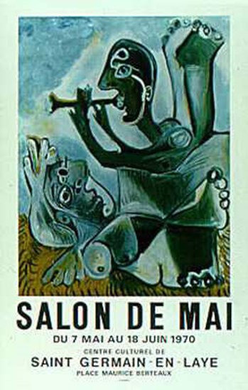 Salon De Mai by Pablo Picasso art print