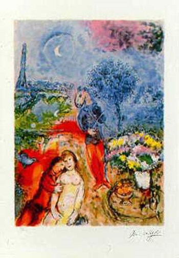 Serenade (Le) by Marc Chagall art print