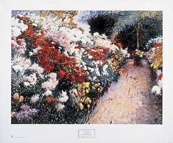 Chrysanthemums by Dennis Miller Bunker art print