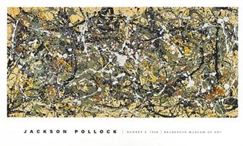 Number 8, 1949 by Jackson Pollock art print