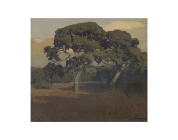 The Oaks by Fred Mathews art print