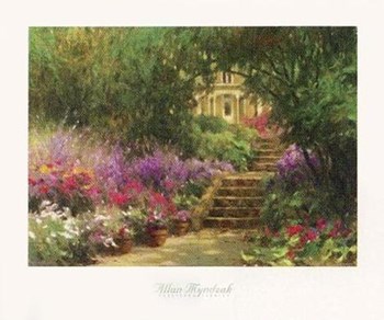 Garden Steps by Allan Myndzak art print