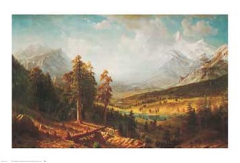 Estes Park by Albert Bierstadt art print