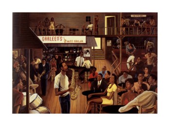 Jazz from the Cellar by Ernest Watson art print