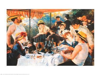 Luncheon Of The Boating Party, 1881 by Pierre-Auguste Renoir art print