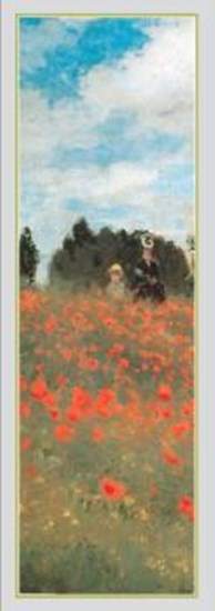 Field of Poppies (detail) by Claude Monet art print