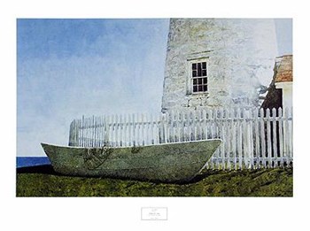 Pemaquid Dory by Gary Akers art print