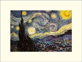 Starry Night by Vincent Van Gogh art print