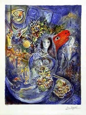 Bella by Marc Chagall art print