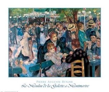 Le Moulin De La Galette by Pierre-Auguste Renoir art print