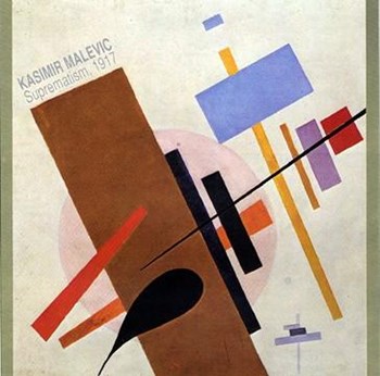 Suprematism, 1917 by Kasimir Malevich art print