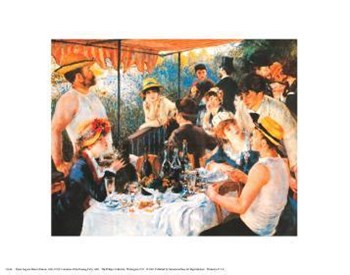 Luncheon Of The Boating Party, 1881 by Pierre-Auguste Renoir art print