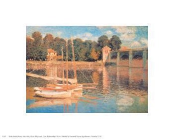 Il Pont d&#39;Argenteuil by Claude Monet art print