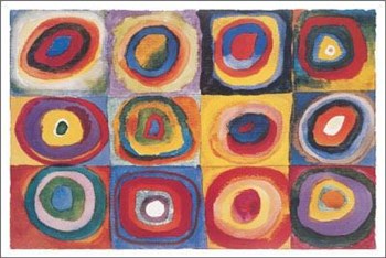 Farbstudie Quadrate, 1913 by Wassily Kandinsky art print