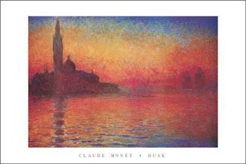 Dusk, Crepusculo by Claude Monet art print