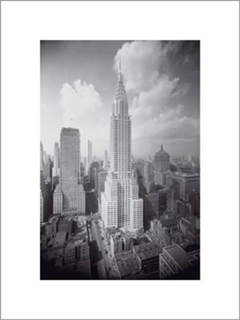 Chrysler Building art print